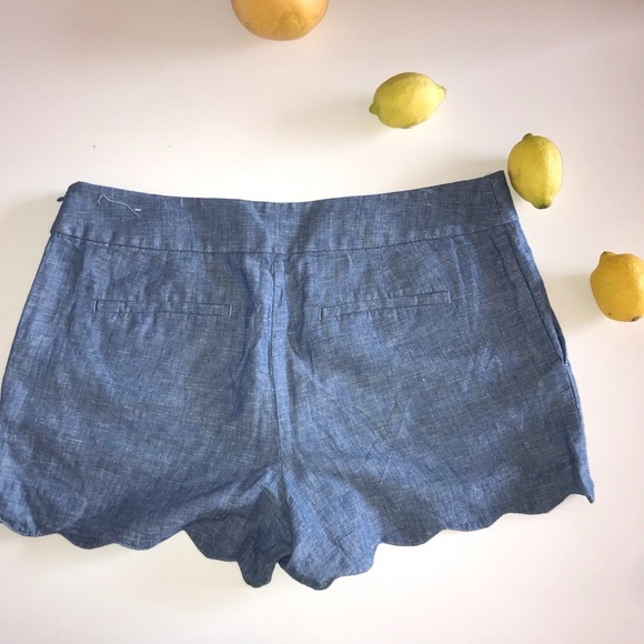 {LOFT} Riviera Shorts Chambray, 8 - Picture 4 of 7